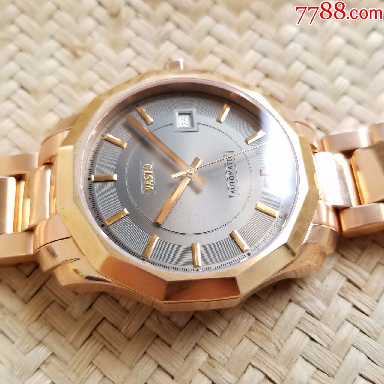 vasto华斯度-纵横系列自动机械男表-au16459697-手表/腕表-加价-7788