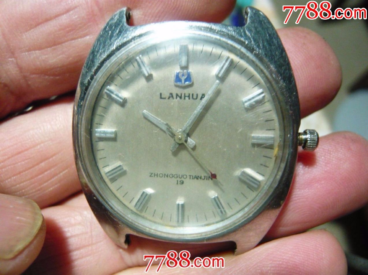 国产"兰花"机械老手表