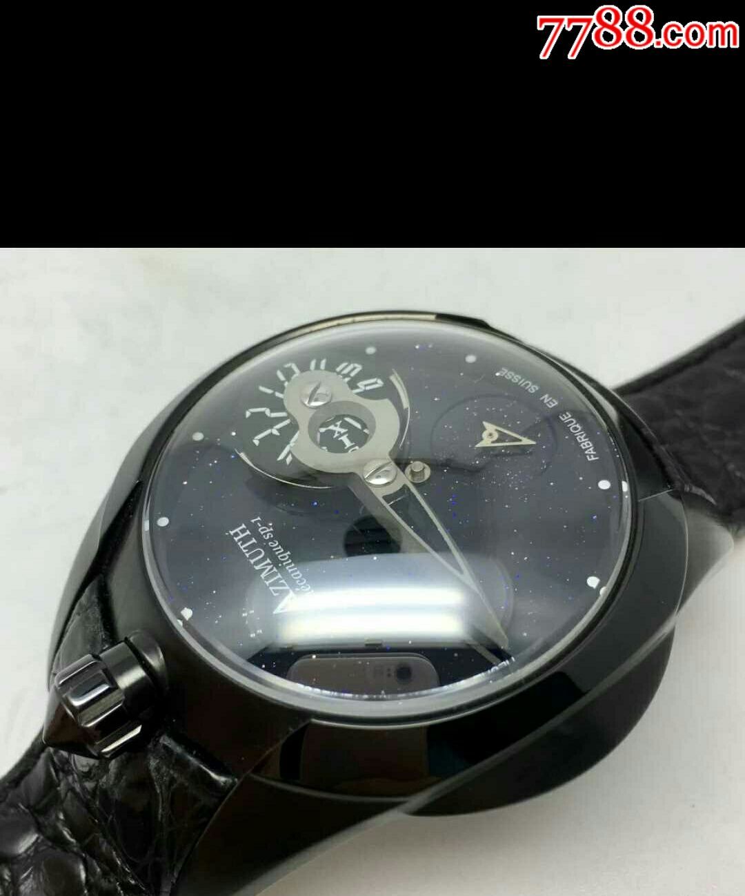 99品陶瓷!雅典奇想陀飞轮式指针,独立制表师azimuth宇宙飞船!