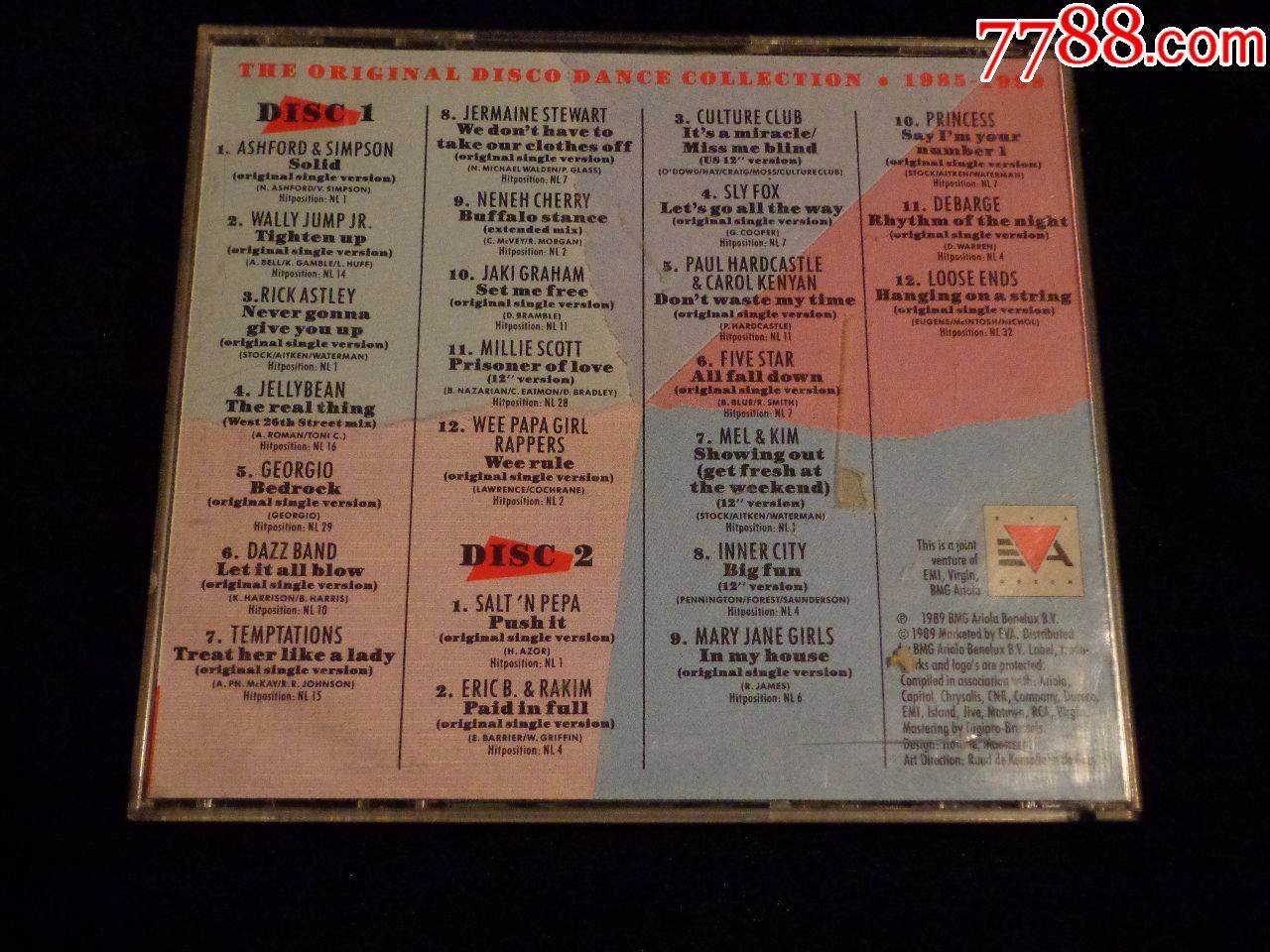 荷东猛士80年代迪斯科大全记录全集.DISCO.1