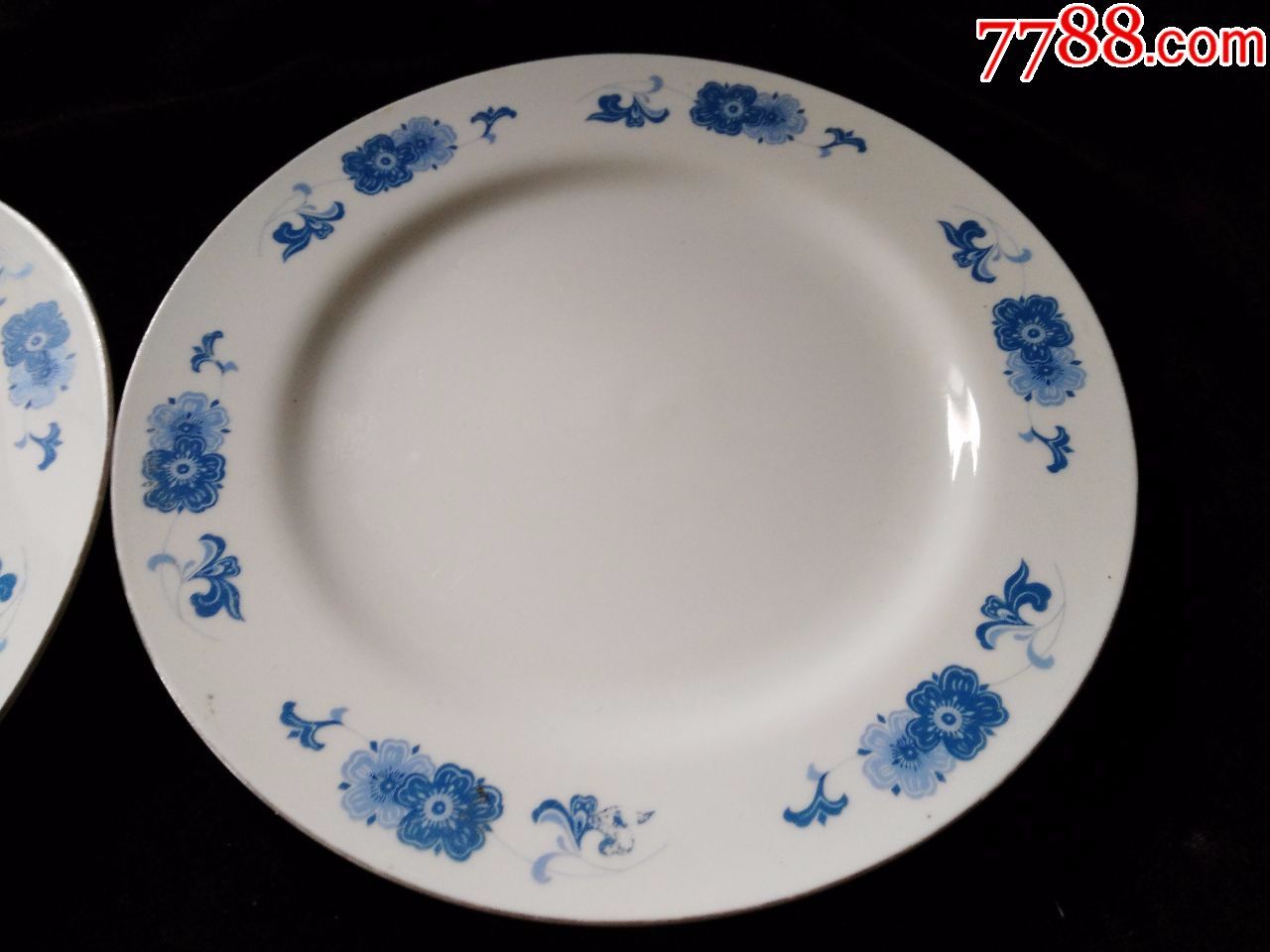 宣化二瓷/瓷盘/2个