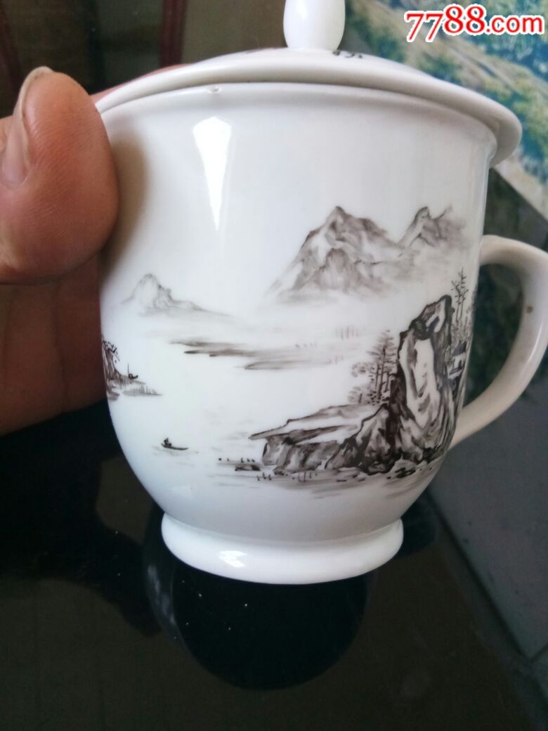 名家手绘革委会订烧瓷.袁林风格