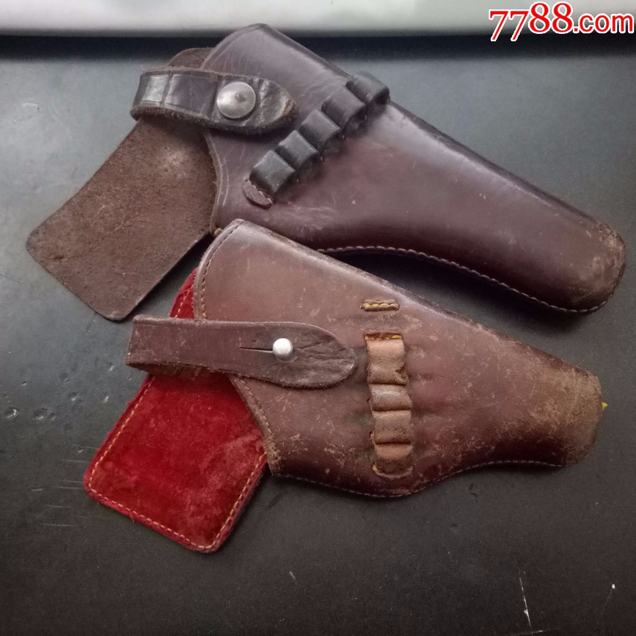 两个套(军品)-皮枪套/皮套-7788收藏