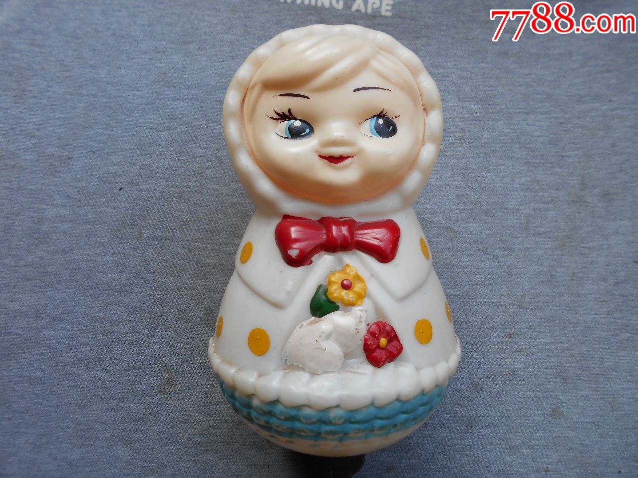 早期【六,七十】年代【洋娃娃】不倒翁_第1张_7788棋牌玩具