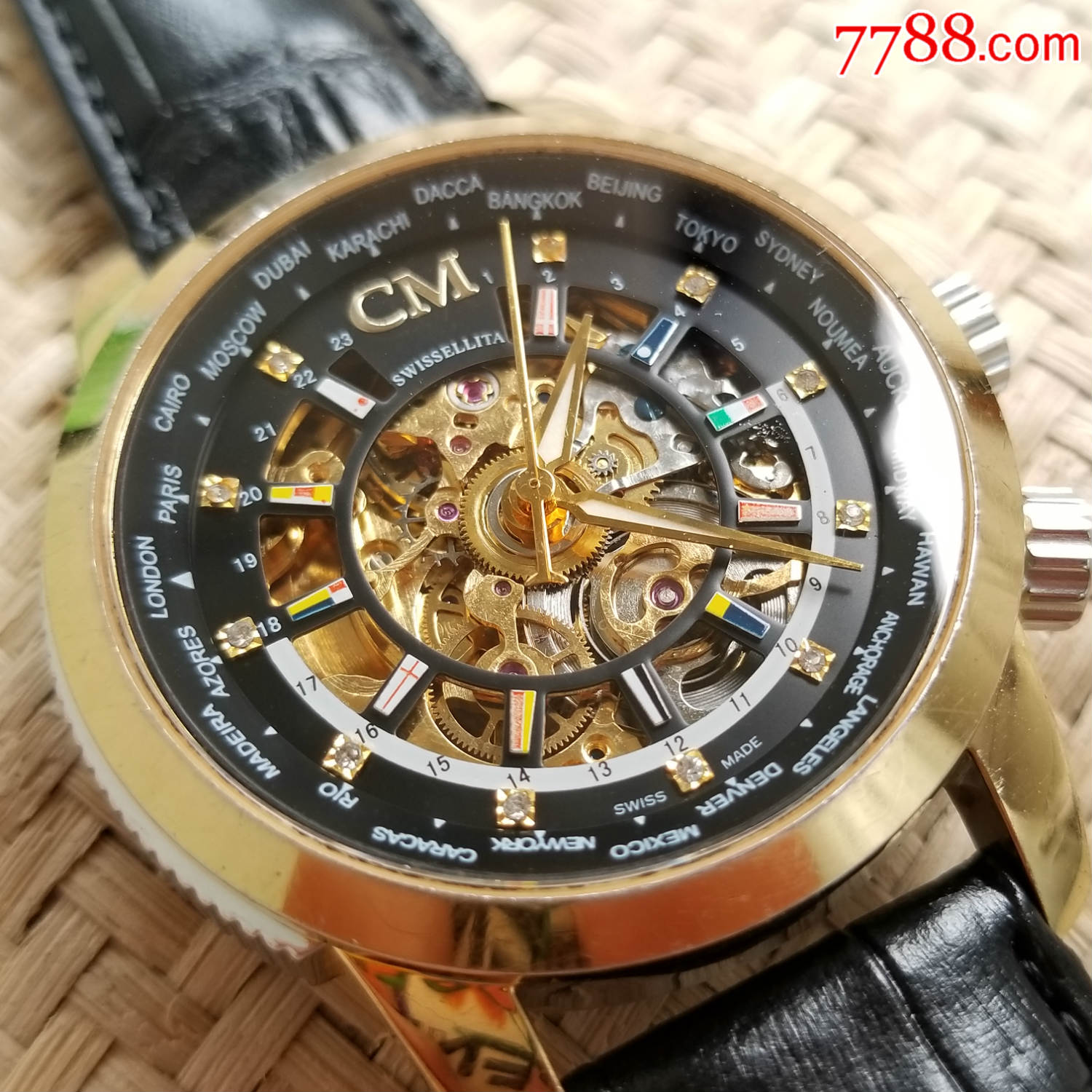 瑞士小众制表品牌:cm-自动机械男表
