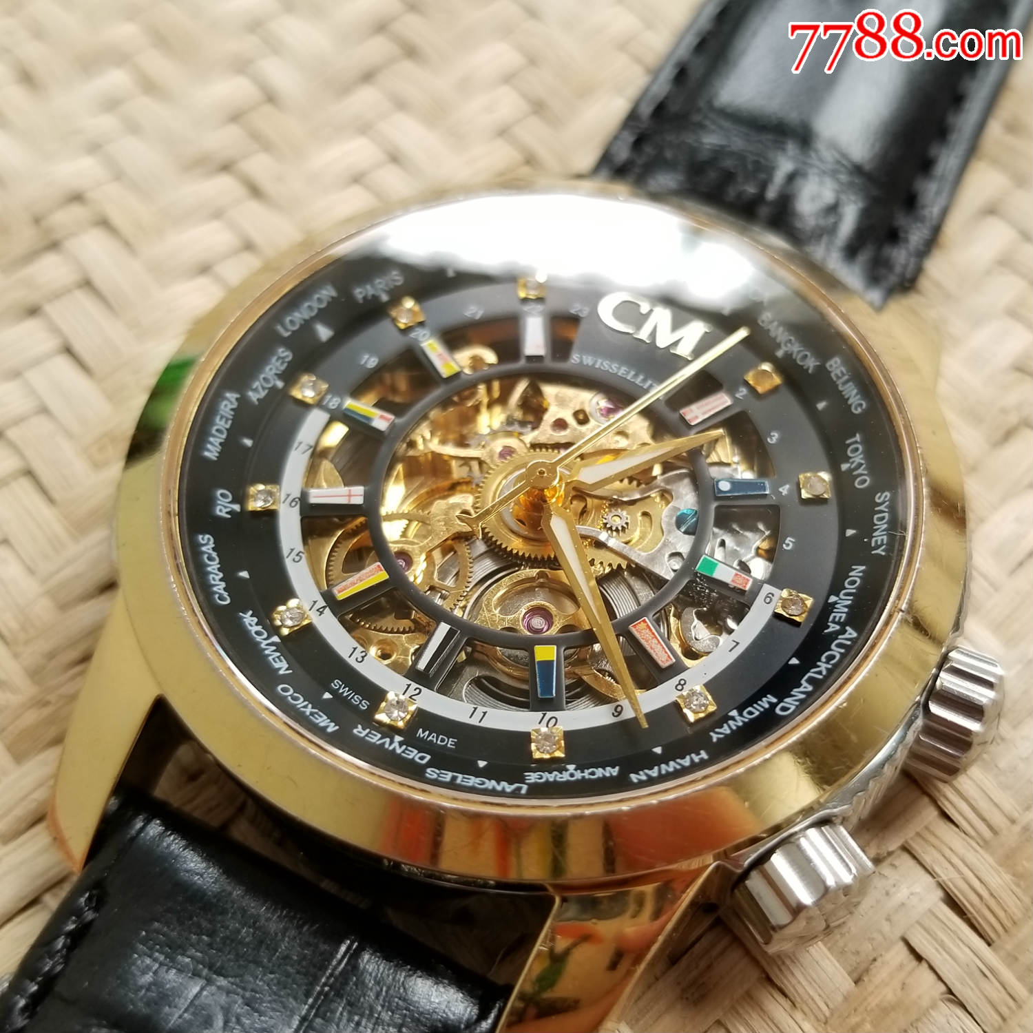 瑞士小众制表品牌:cm-自动机械男表