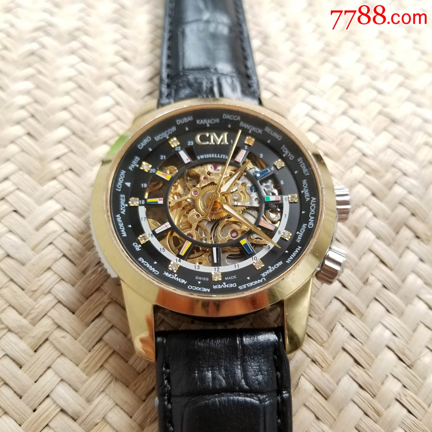 瑞士小众制表品牌:cm-自动机械男表