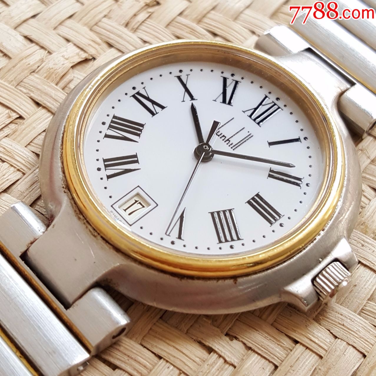 世界奢侈品大牌dunhill登喜路-石英中性男表