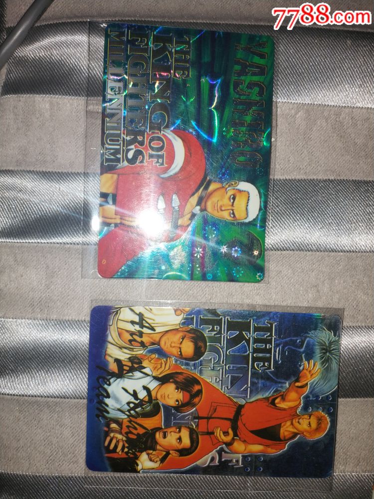 拳皇面包闪卡两张-au16882665-动漫卡片-加价-7788收藏__中国收藏热线