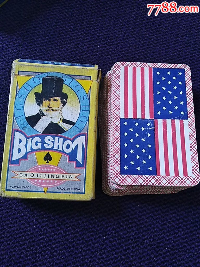 老扑克美国国旗999扑克