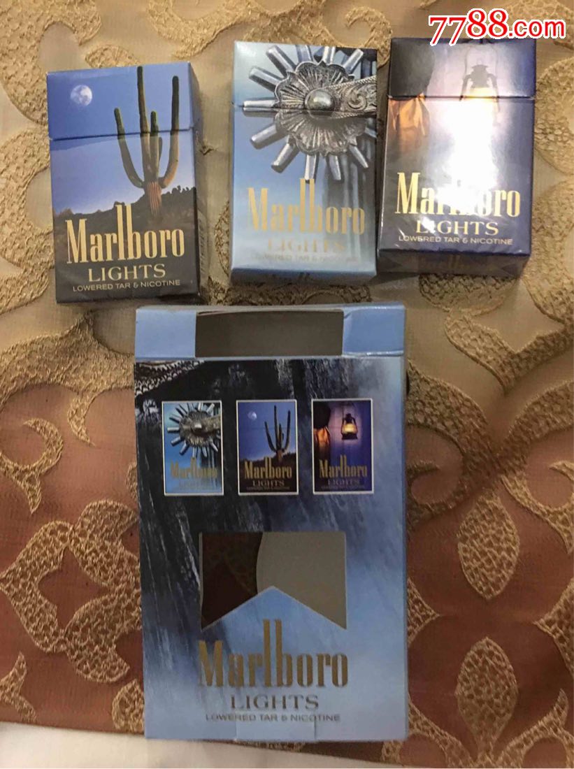 2000年代初20支装日本万宝路marlboro轻柔型乡村系列3x13d