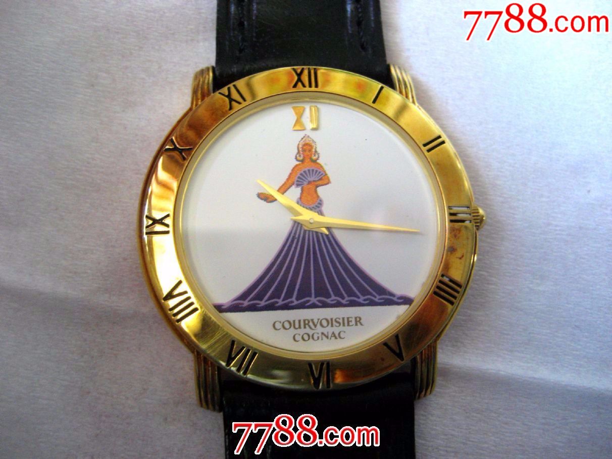 原装courvoisier男腕表(好品收藏级连表盒)-au17049667-手表/腕表