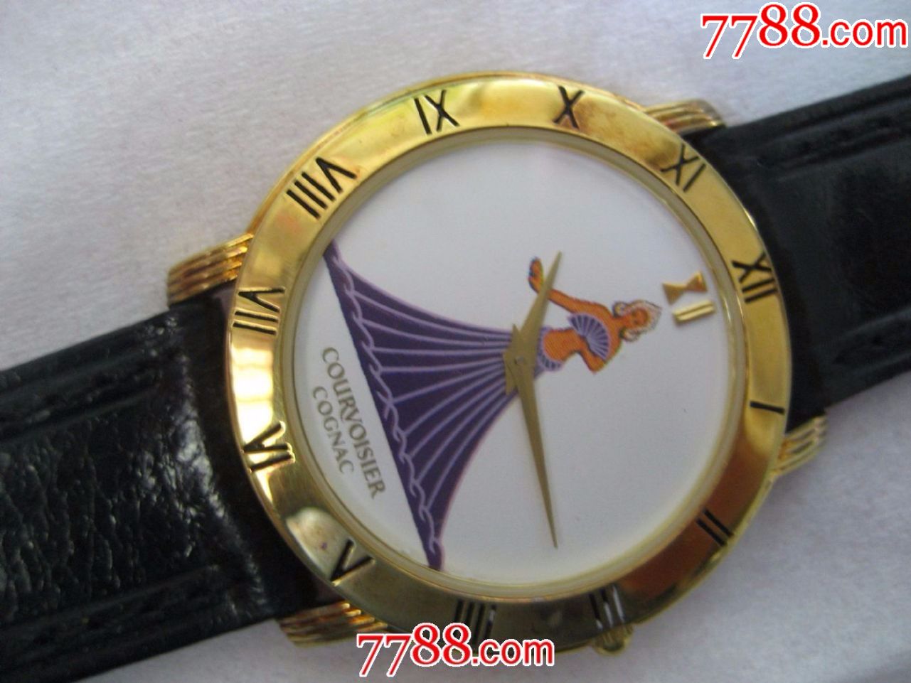 原装courvoisier男腕表(好品收藏级连表盒)-au17049667-手表/腕表