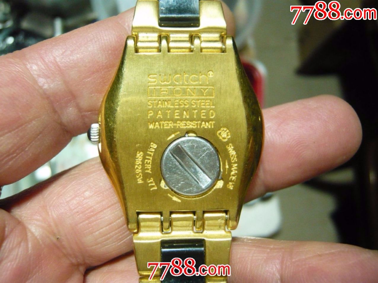 瑞士产"斯沃琪"石英女表v8-au17051882-手表/腕表-加价-7788收藏
