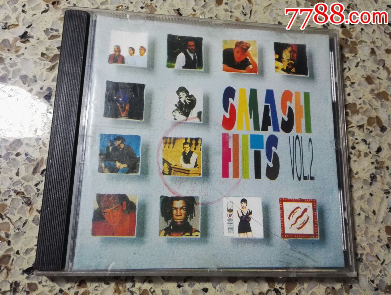 外国音乐smashhits2cd碟片品好轻微使用痕迹