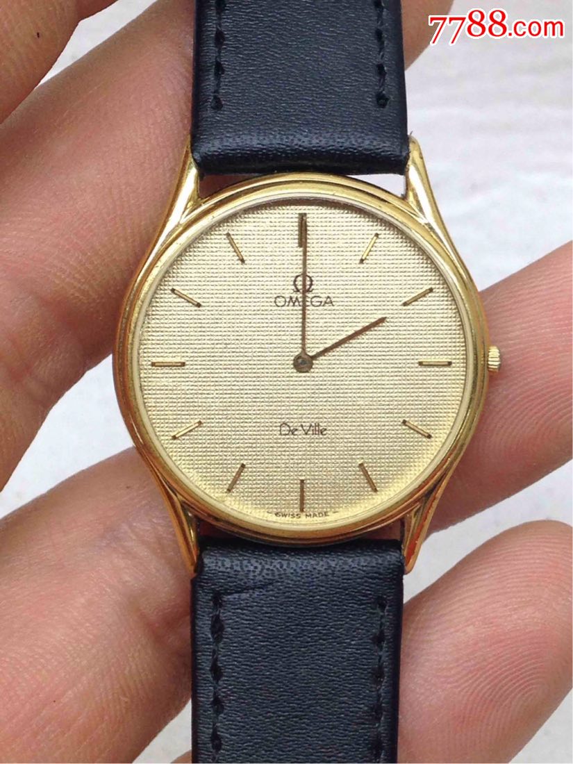 经典★超薄【6宝石欧米茄系列男士士石英腕表】★【藏款·赤壁】