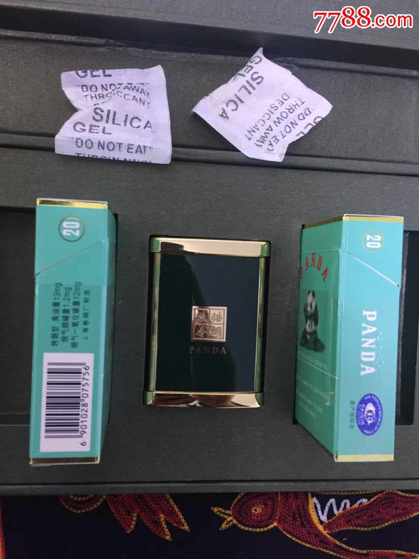 熊猫香烟礼盒装两包装图片