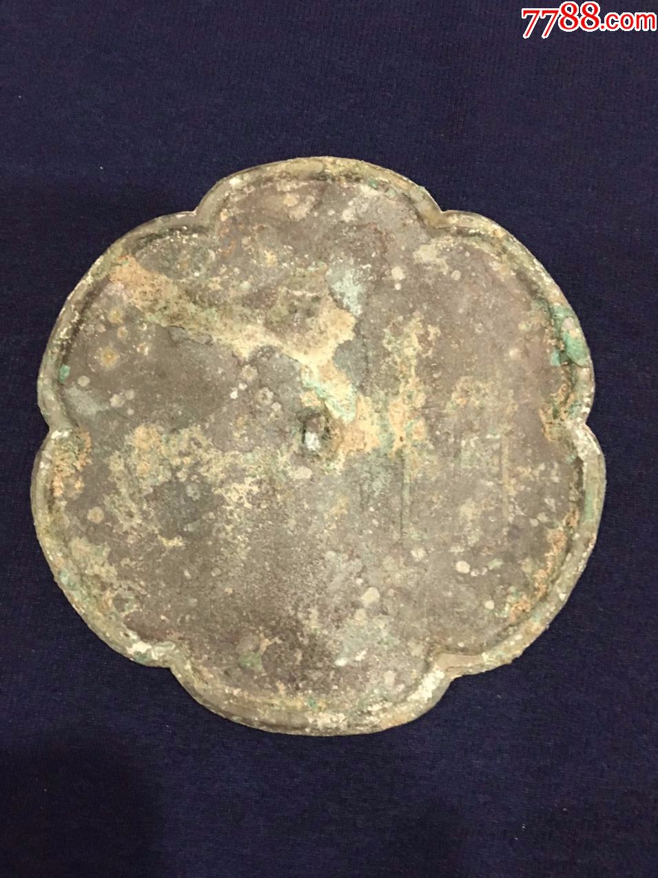 宋代青铜葵花镜