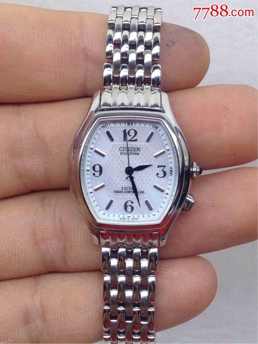 美品【高等EXCEED西铁城女士光动能腕表经