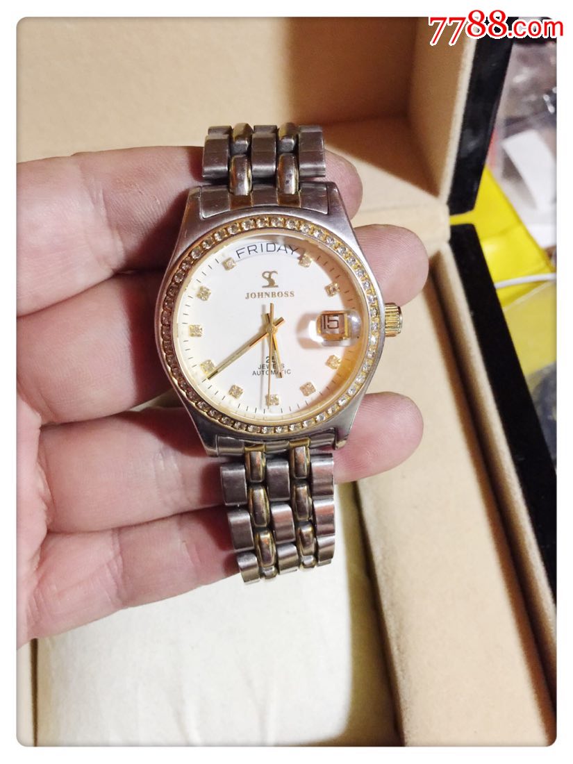 精品【公价5000瑞士johnboss全自动机械男士腕表】-au