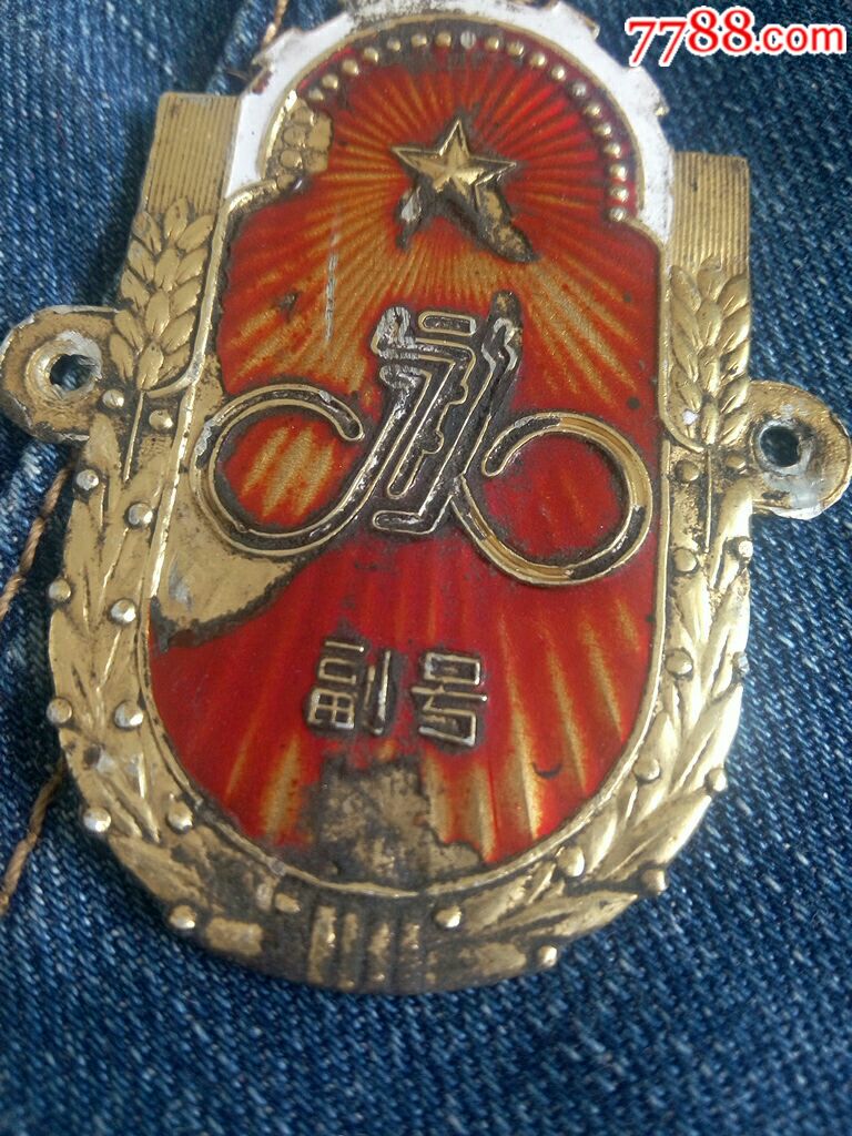 文革有副号标志永久自行车车标