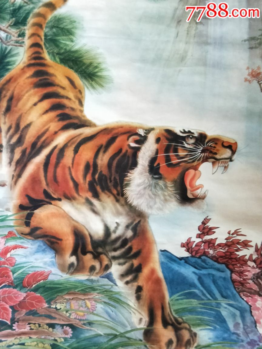 杨柳青年画,虎