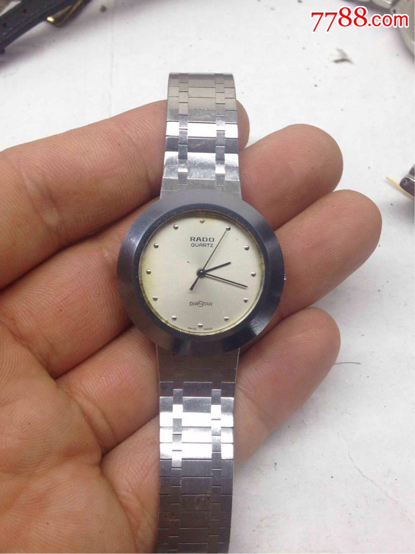 好品rado雷达钨钢男士石英腕表-au17285142-手表/腕表-加价-7788收藏