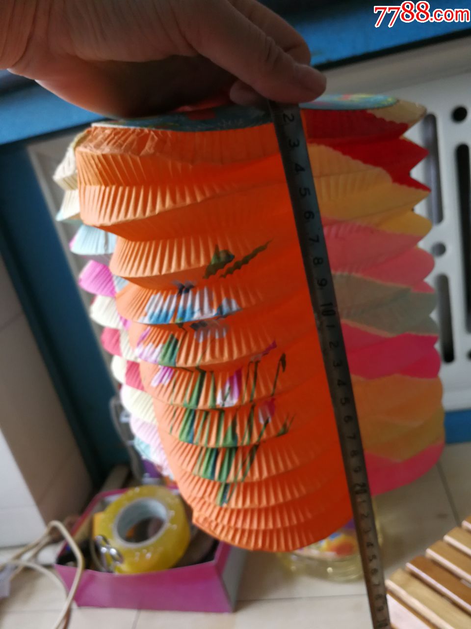 六七十年代纸质灯笼两个(a23)