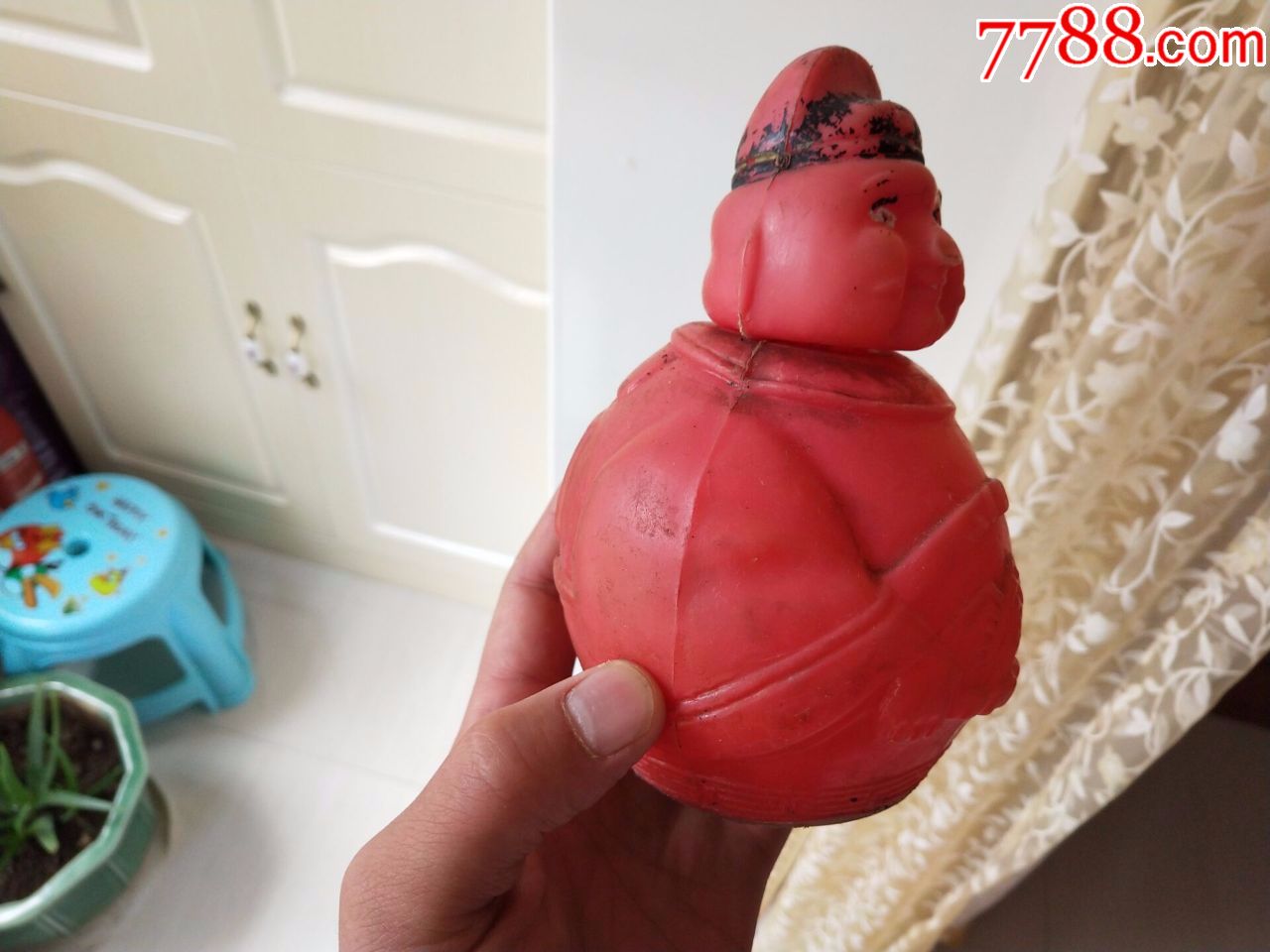 九品芝麻官不倒翁一个,完好,品相不错.看图