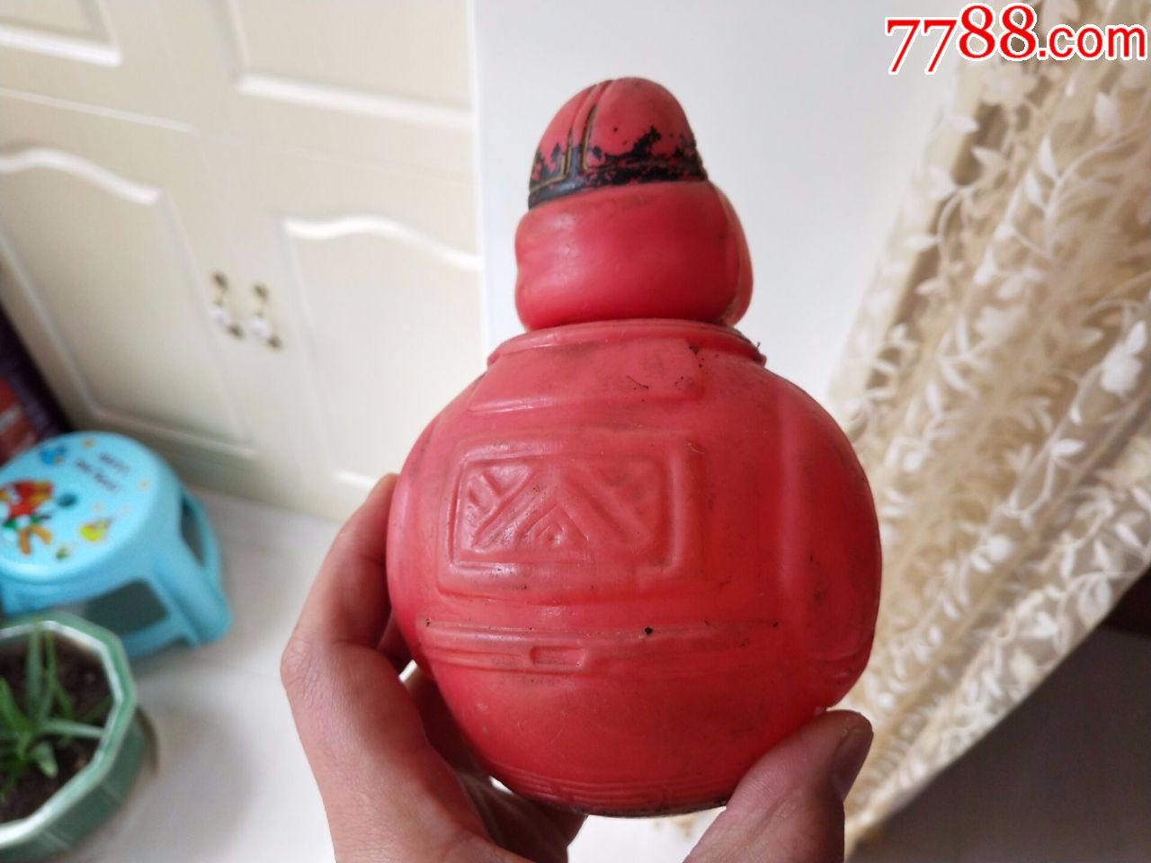 九品芝麻官不倒翁一个,完好,品相不错.看图