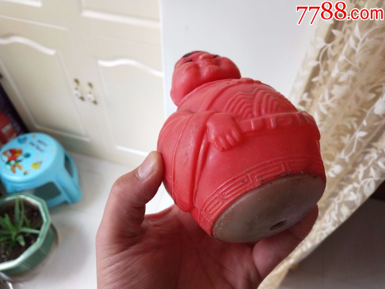 九品芝麻官不倒翁一个,完好,品相不错.看图