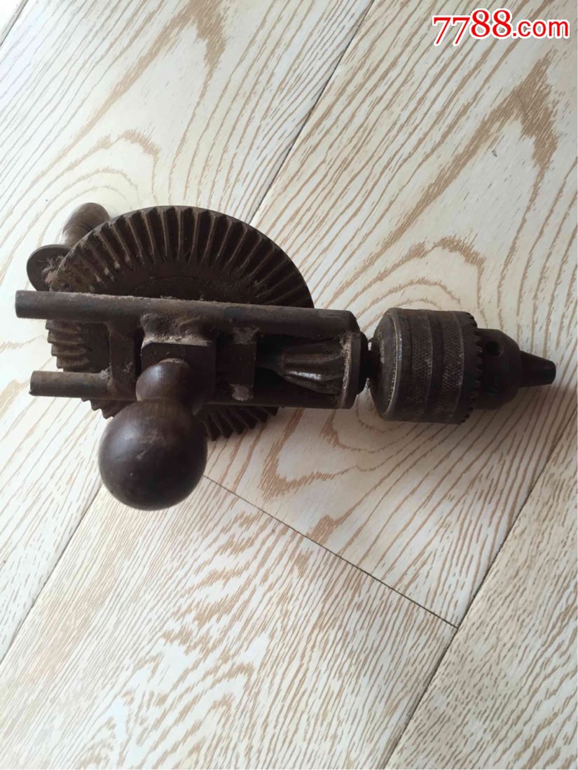 老工具一手摇电钻一很少见