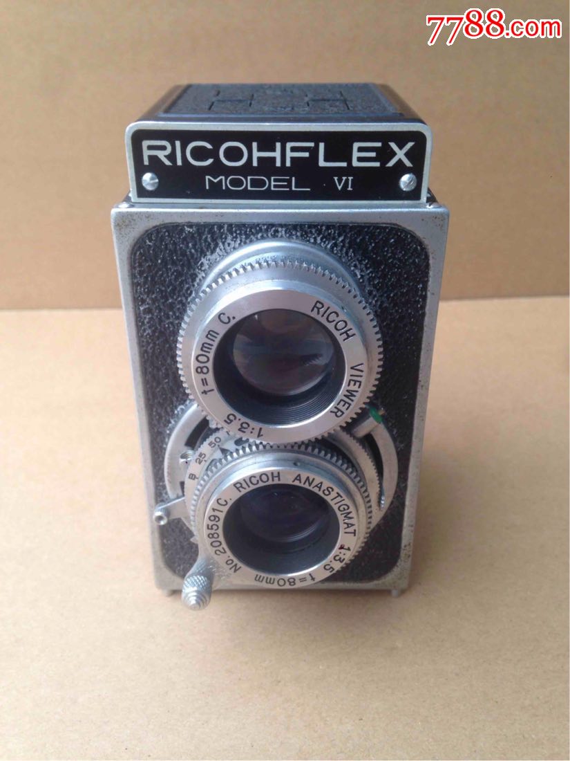 雙返相機ricohflex.modelvi