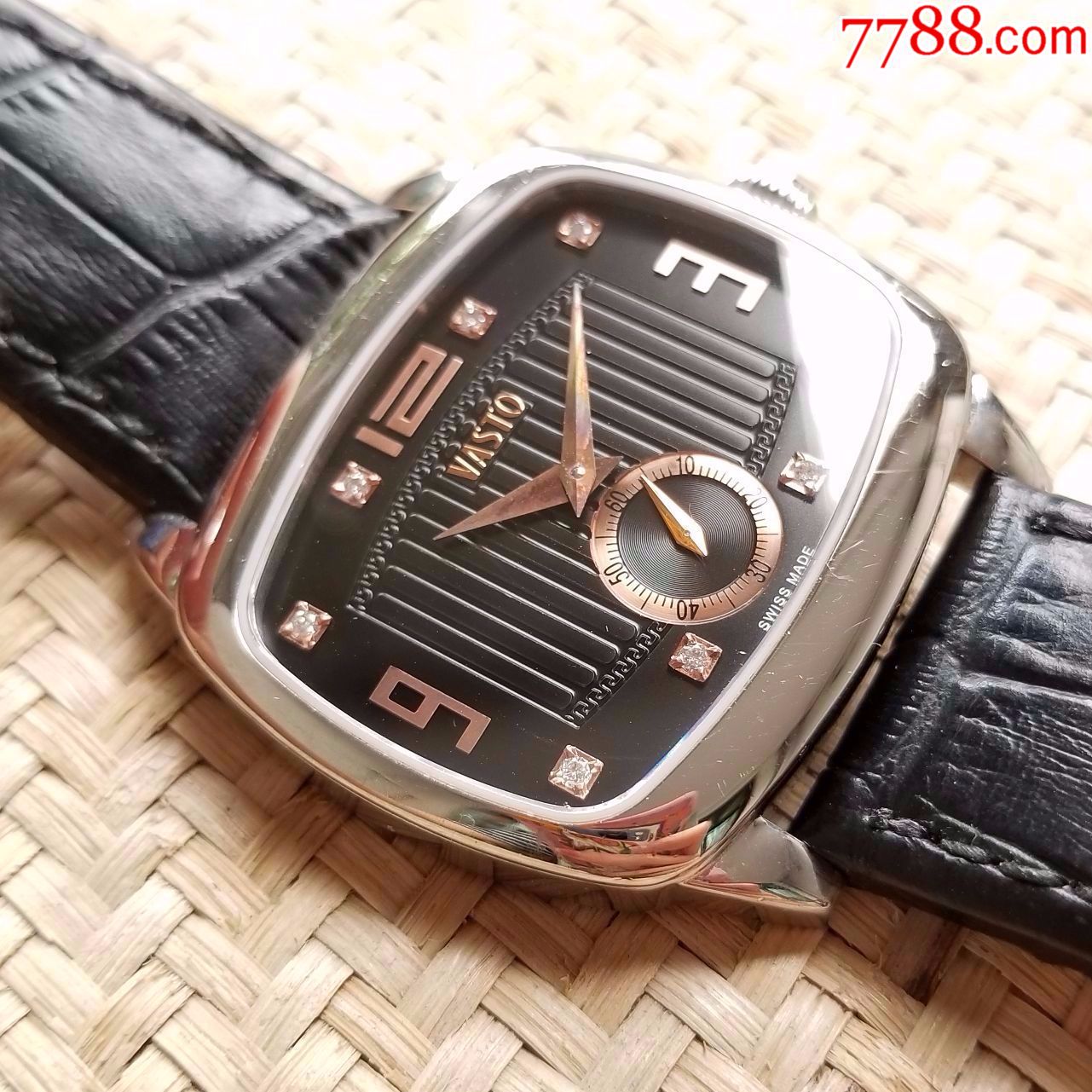 vasto华斯度-盛世系列-小三针设计-石英男表-au17369922-手表/腕表