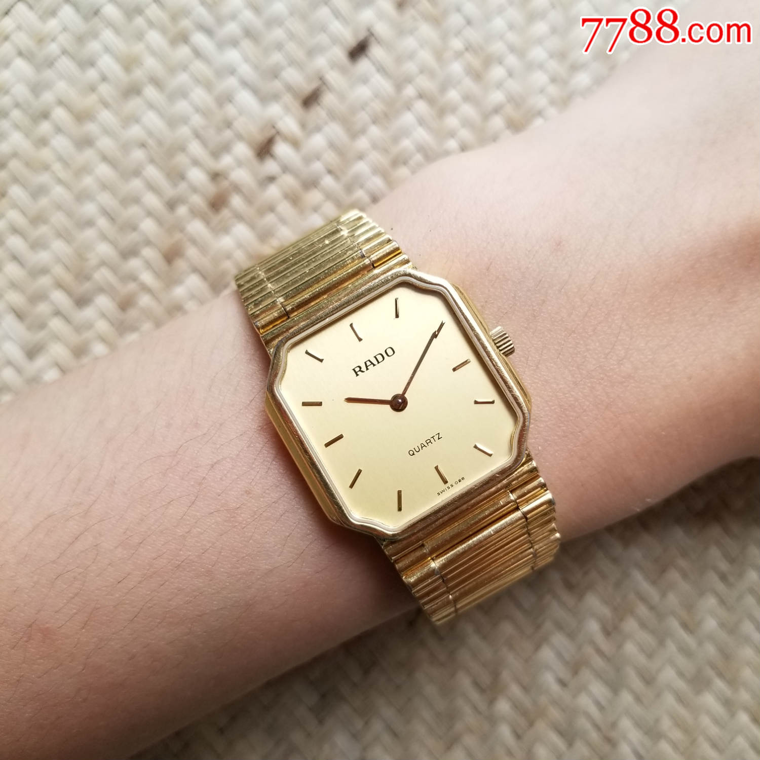 一体全包金】瑞士rado雷达-石英-中性男/女表-au17362379-手表/腕表