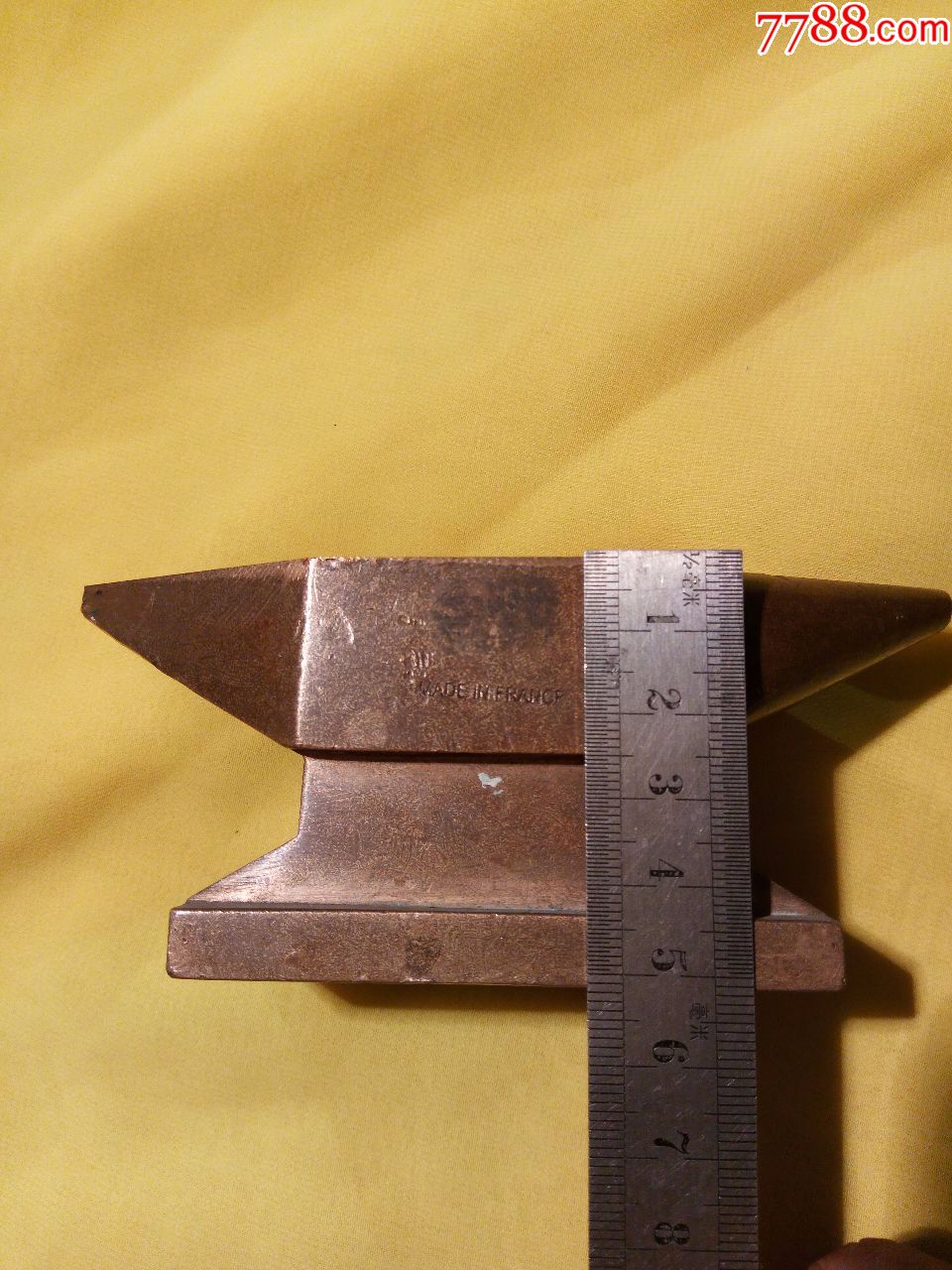 回流铜砧子一个