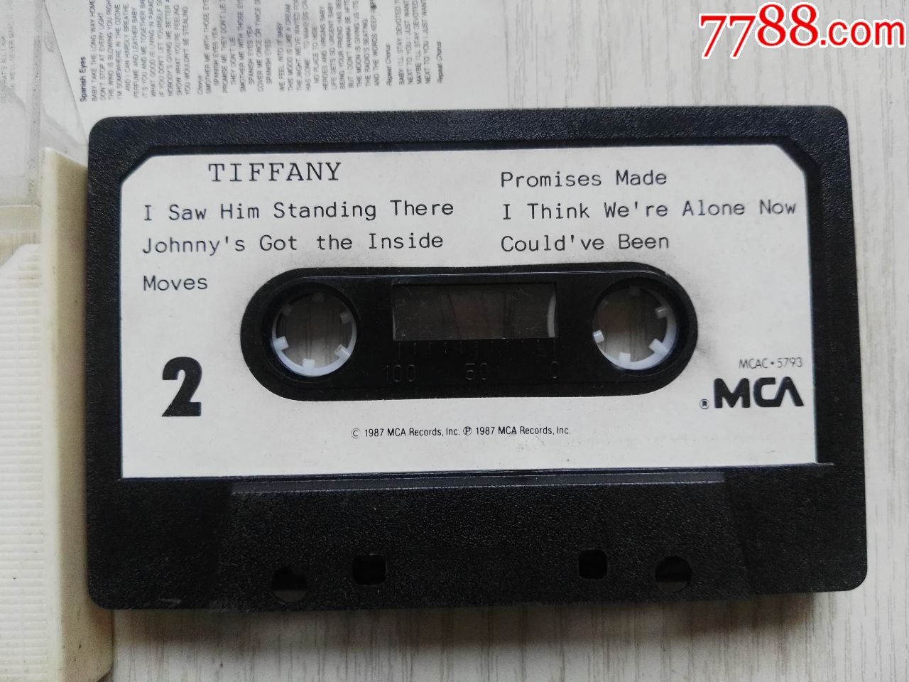 TIFFANY(87年香港华纳唱片有限公司出版)