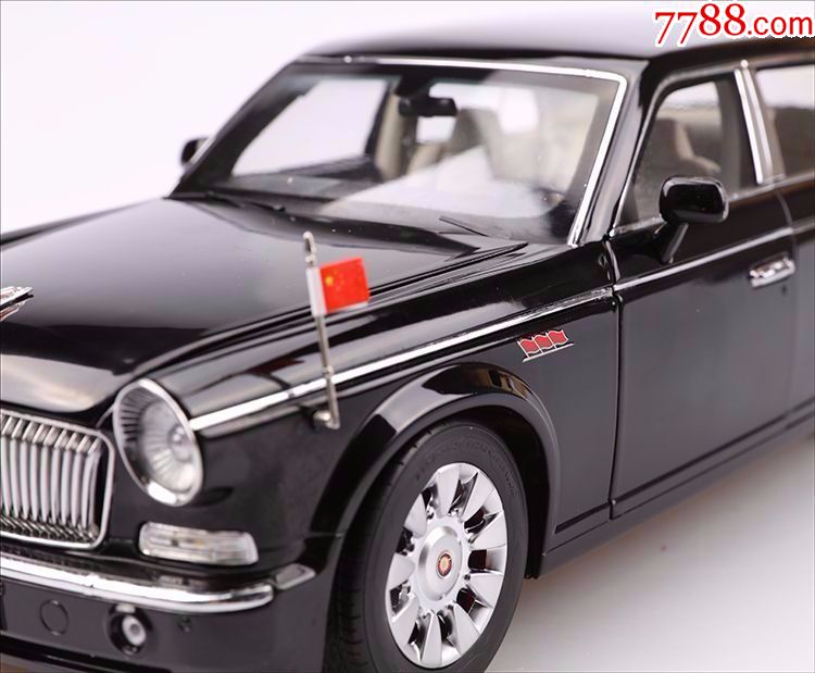 老紅旗品牌1:18紅旗l7國家禮賓車一汽出品