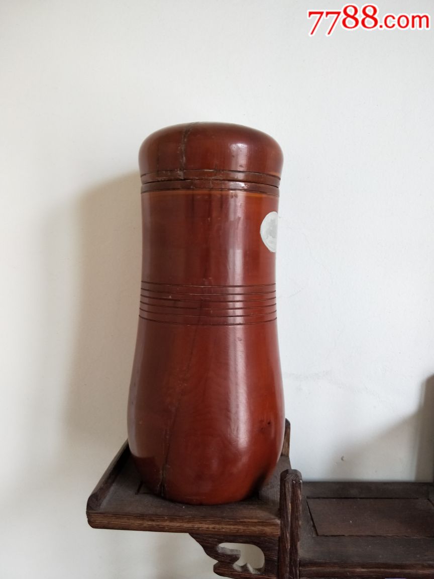 红杉木茶杯手工非遗木制水杯保健杯