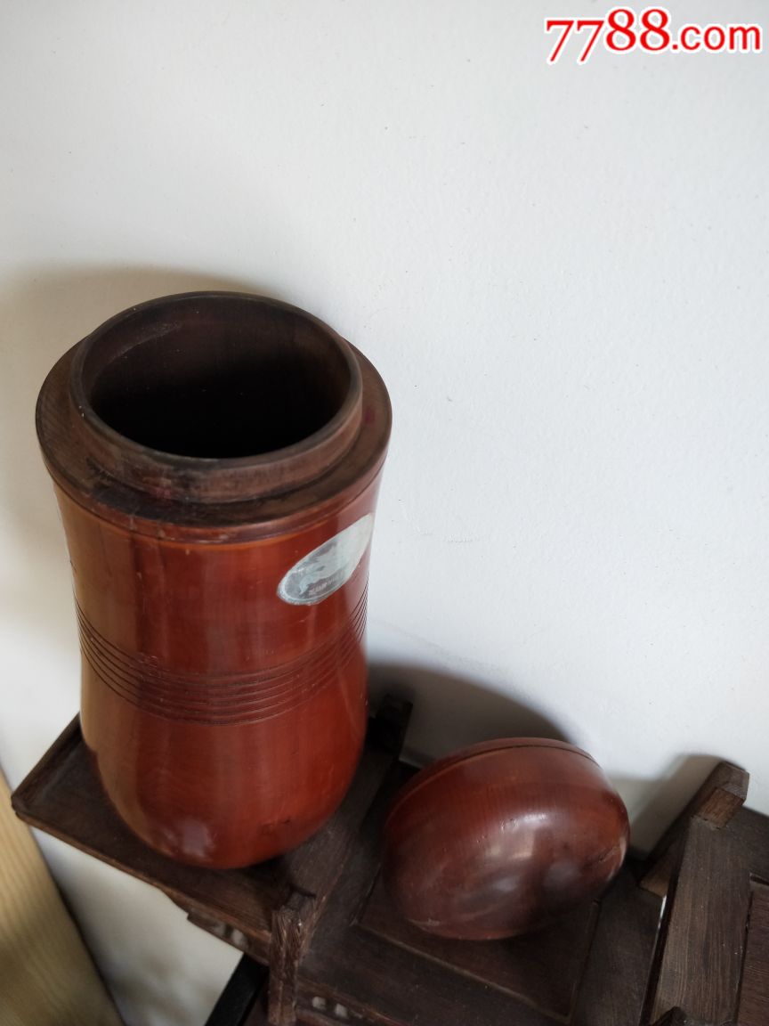 红杉木茶杯手工非遗木制水杯保健杯