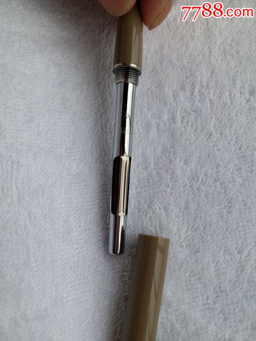 永生101【米色12k银夹自来水笔1987年产】