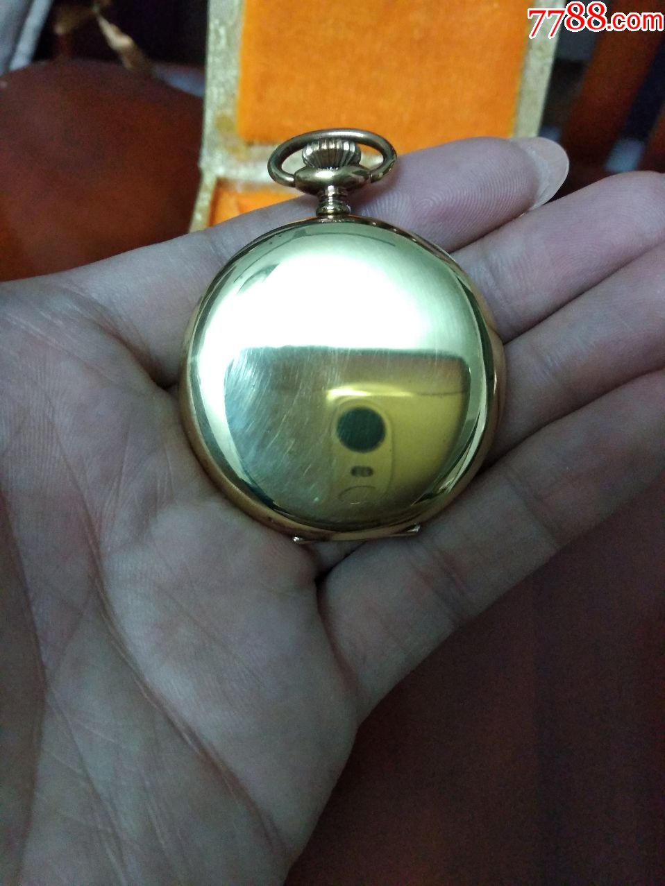 美品瓦特克斯,搭载有著名的依塔6497机芯,瑞士watex瓦特克斯机械怀表