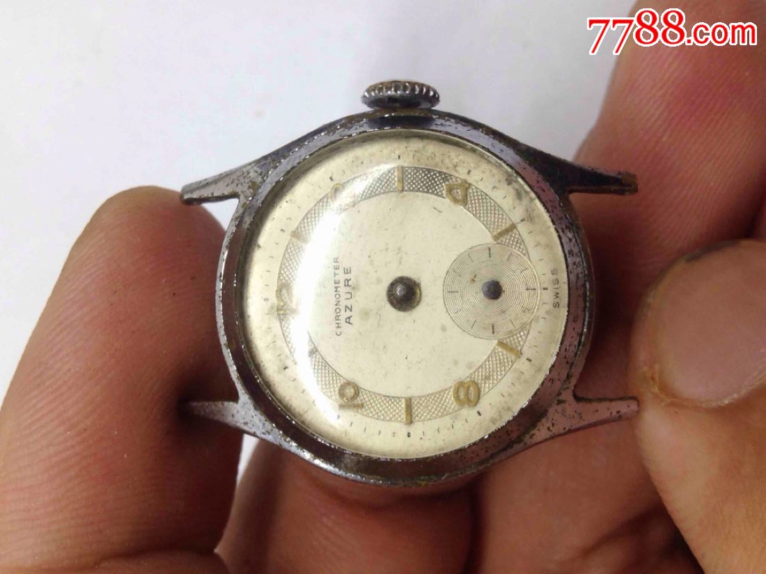 38年款chronmeter蓝宝石钻眼漂亮机械腕表,手表/腕表_第3张