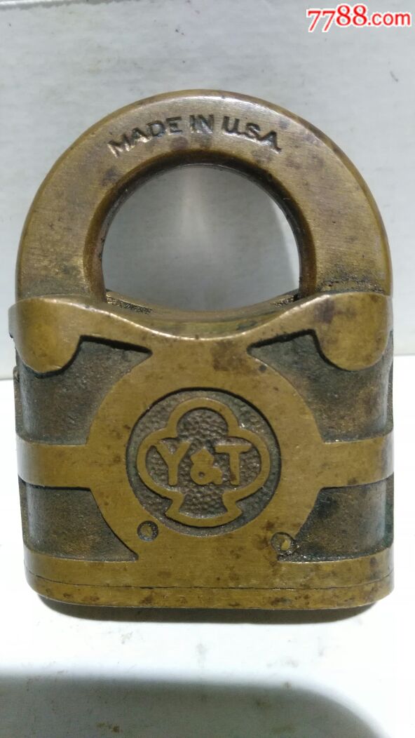 美国yale铜锁