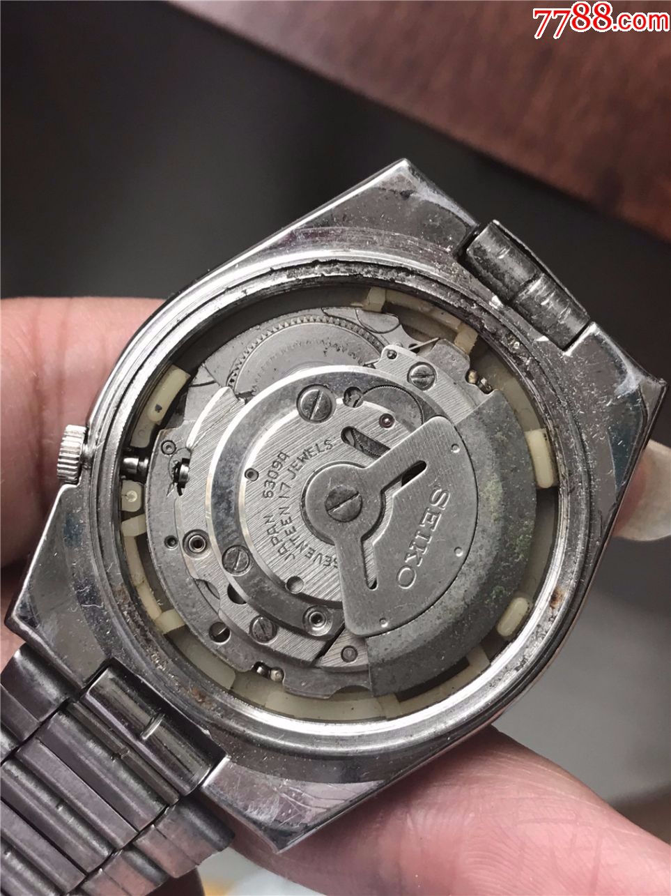 精工五号旧手表