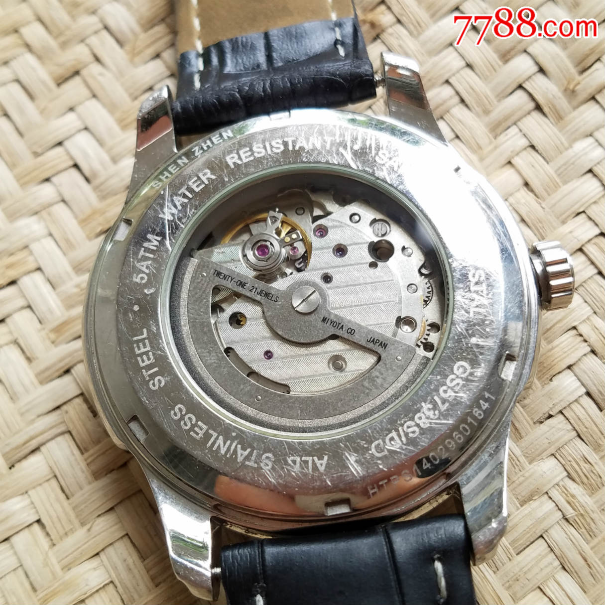 【西铁城产精磨机芯!】【新款43mm大号】tianwang天王牌-自动机械男表