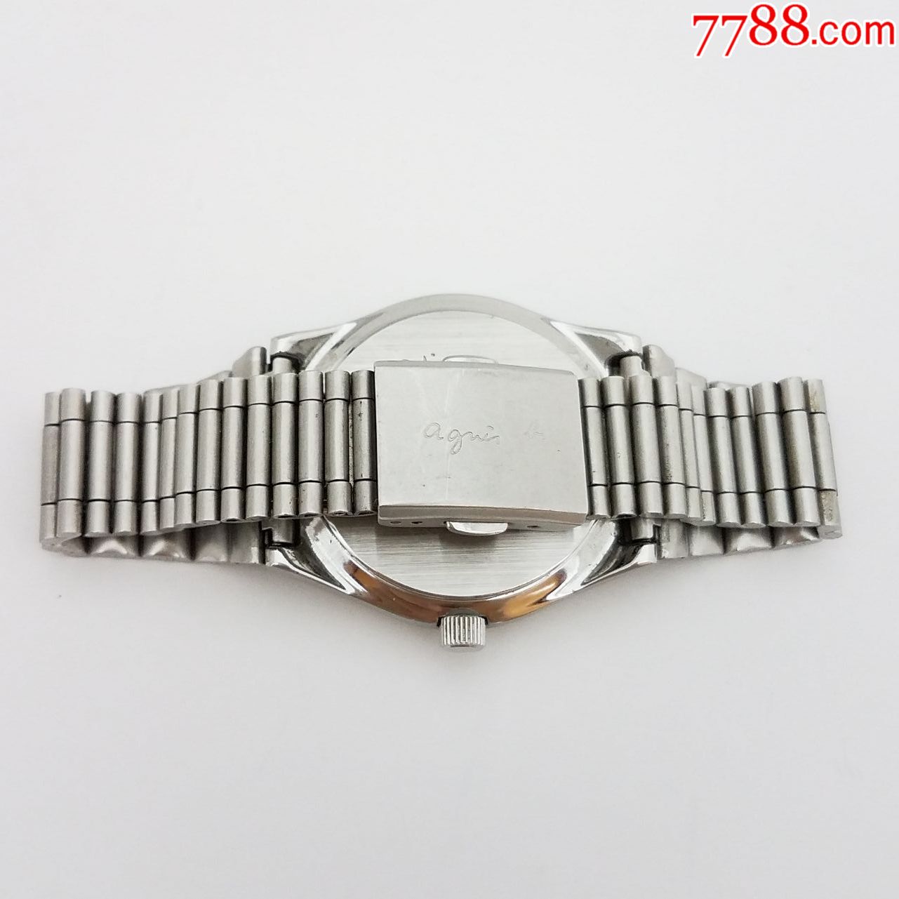 【美品,近乎全新】【法国时尚品牌】阿尼亚斯贝agnesb石英男表