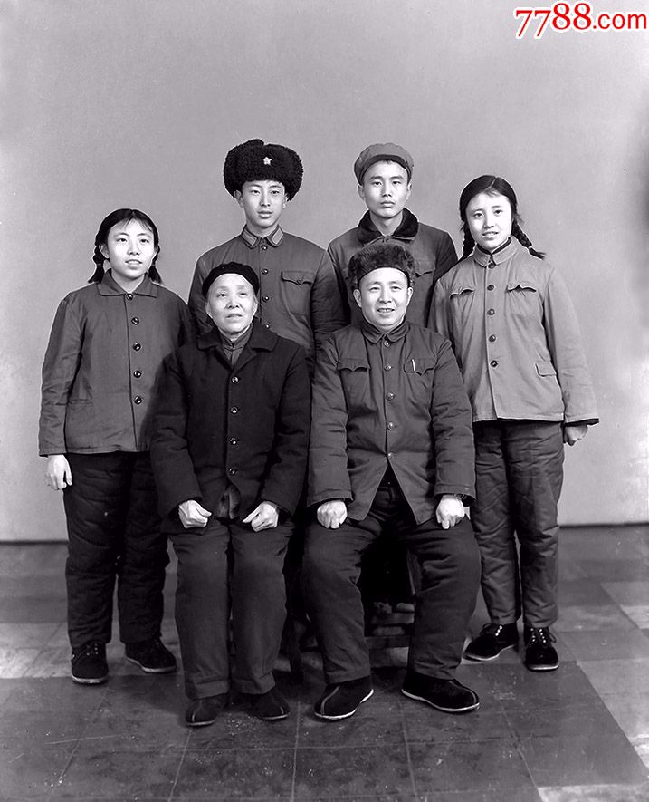 全家福(大幅,带原包装袋)【老底片】,老照片_第2张