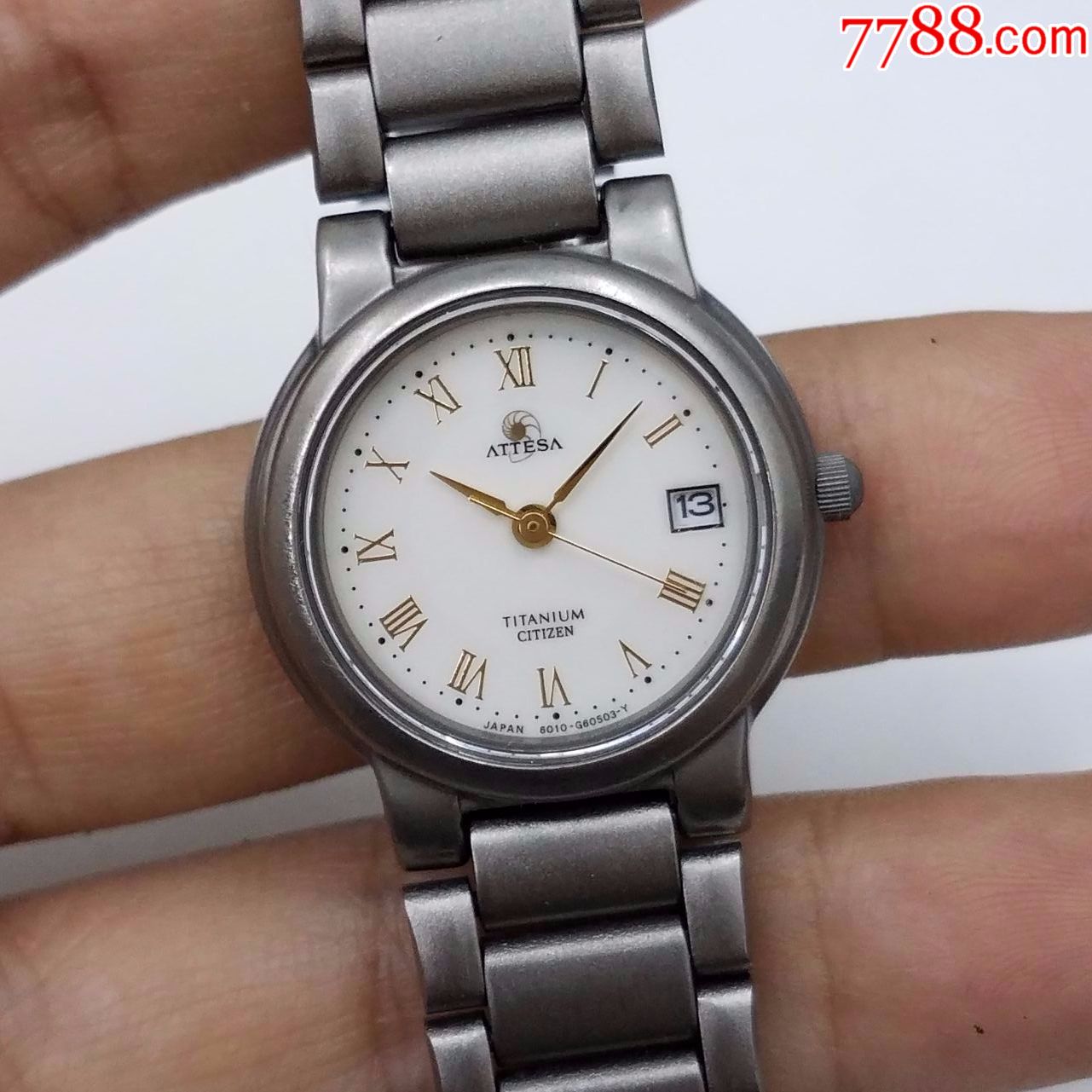 日本-西铁城-海螺系列-石英女表【钛合金材质表壳表链,上手轻盈】