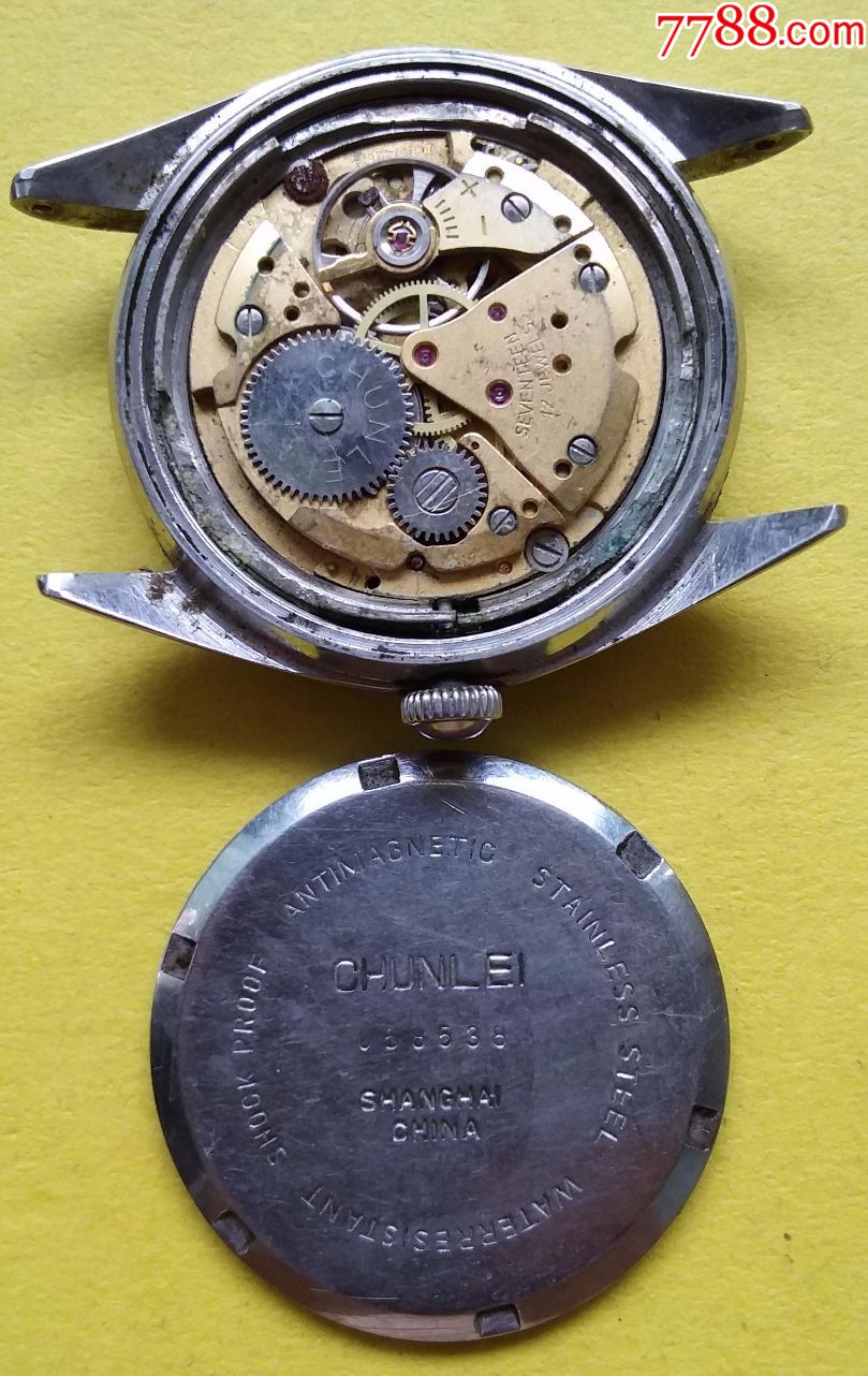 少见的金黄色进口机芯春蕾,手表/腕表_第1张